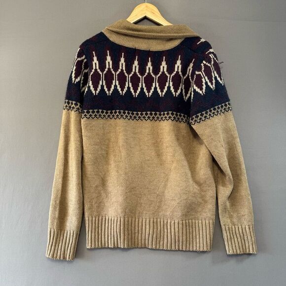 Cedar Wood State Men’s Button Up Sweater Size Large Front Pockets Cardigan Style - Picture 4 of 9